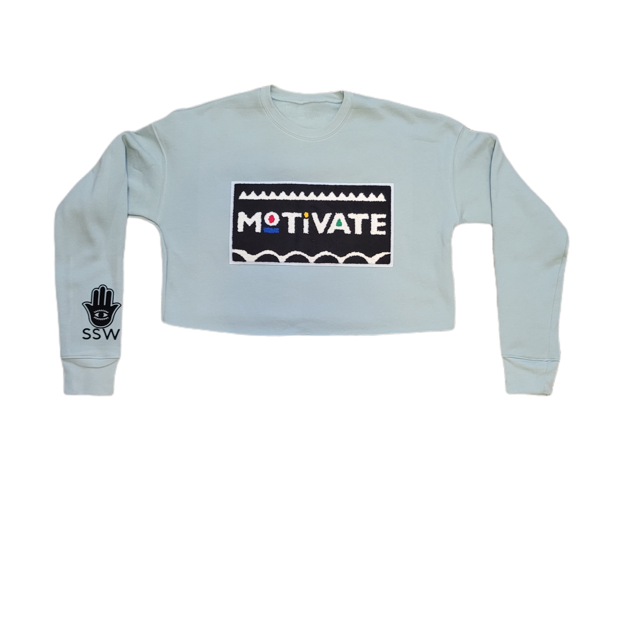 Motivate Cropped Sweatshirt