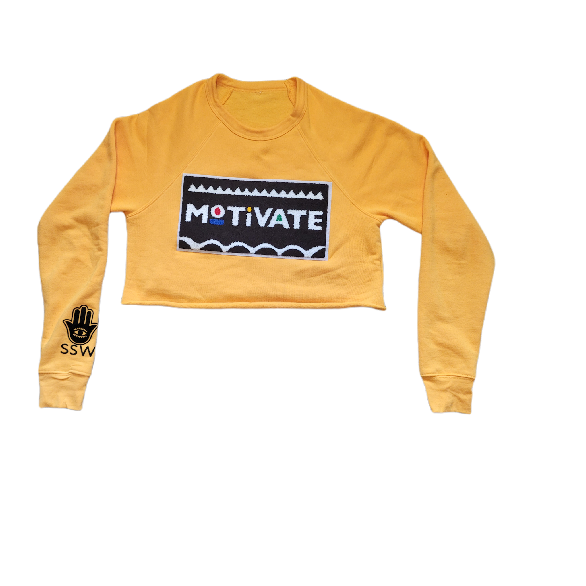 Motivate Cropped Sweatshirt
