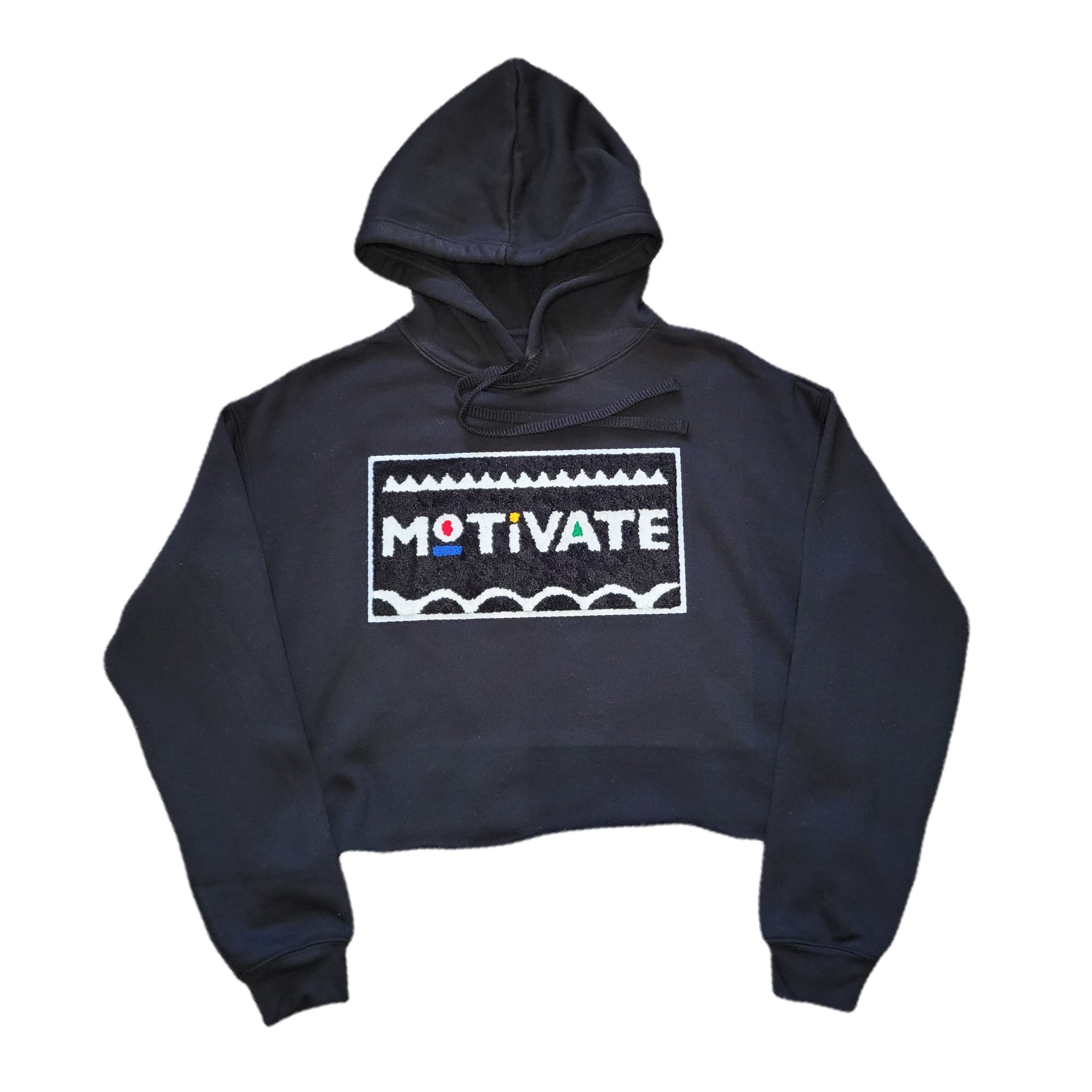 Motivate Cropped Hoodie
