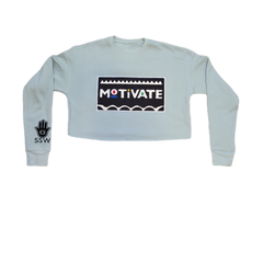 Motivate Cropped Sweatshirt