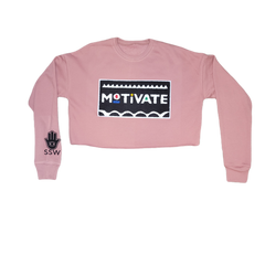 Motivate Cropped Sweatshirt