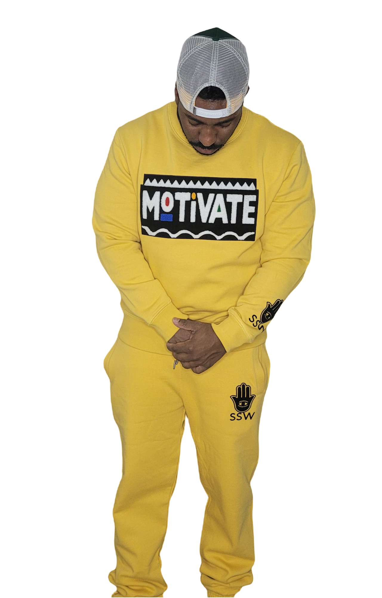 Mustard Motivate Jogger Set