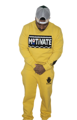 Mustard Motivate Jogger Set